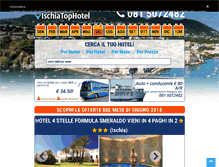 Tablet Screenshot of ischiatophotel.it